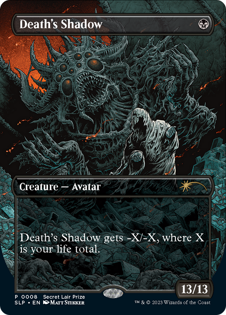 Death's Shadow [Secret Lair Showdown] MTG Single Magic: The Gathering    | Red Claw Gaming