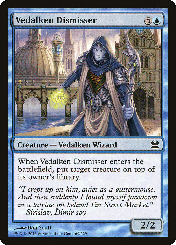 Vedalken Dismisser [Modern Masters] MTG Single Magic: The Gathering    | Red Claw Gaming