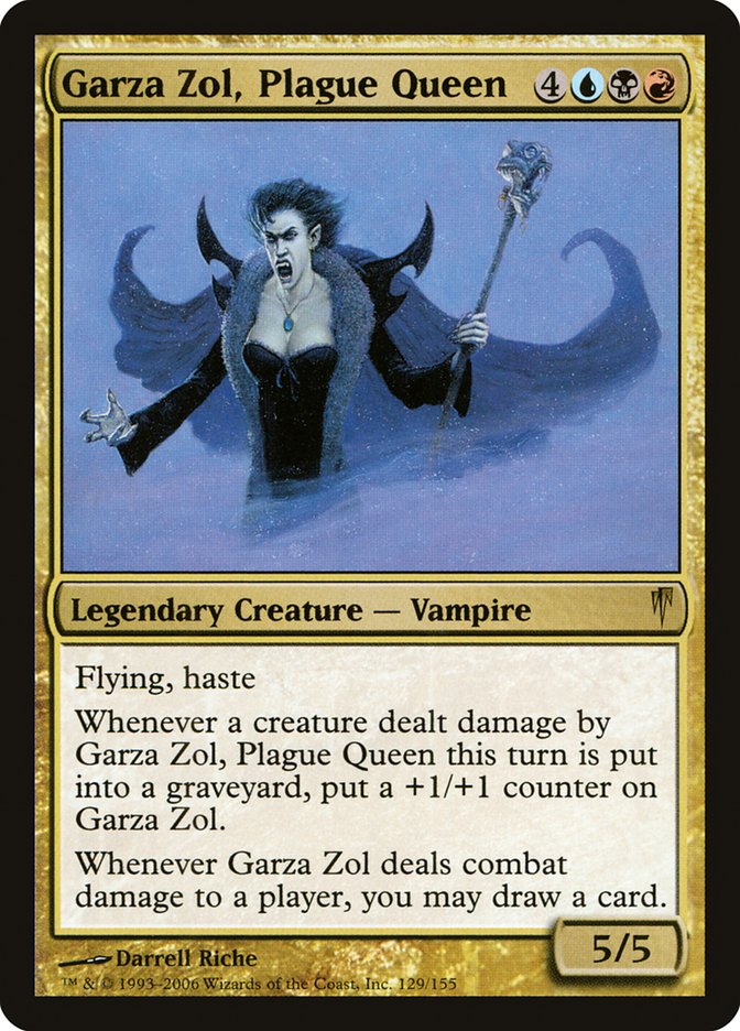 Garza Zol, Plague Queen [Coldsnap] MTG Single Magic: The Gathering    | Red Claw Gaming