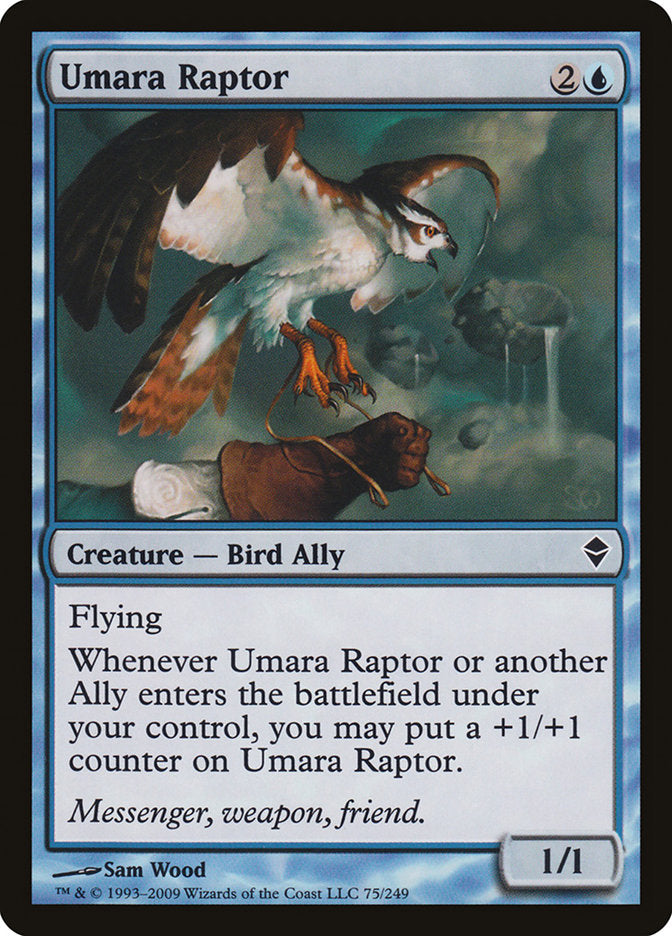 Umara Raptor [Zendikar] MTG Single Magic: The Gathering    | Red Claw Gaming