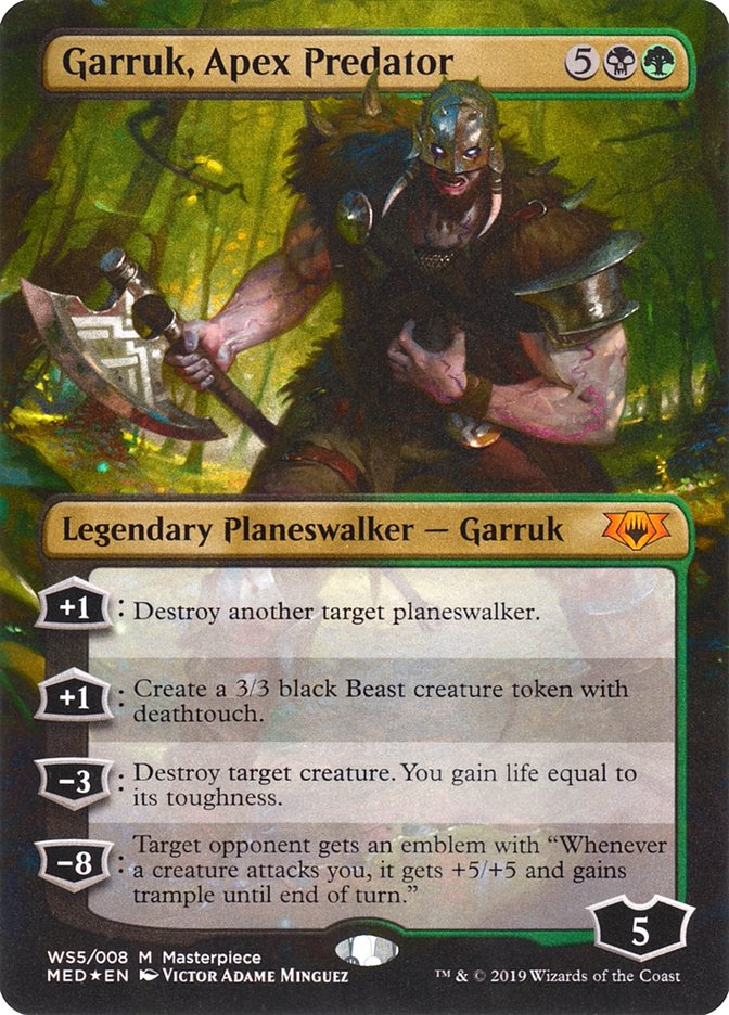 Garruk, Apex Predator [Mythic Edition] MTG Single Magic: The Gathering    | Red Claw Gaming