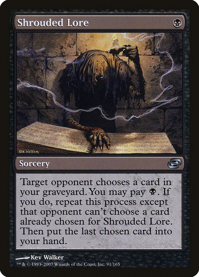 Shrouded Lore [Planar Chaos] MTG Single Magic: The Gathering    | Red Claw Gaming