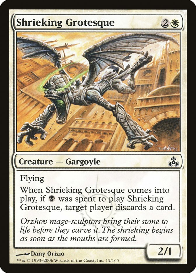 Shrieking Grotesque [Guildpact] MTG Single Magic: The Gathering    | Red Claw Gaming