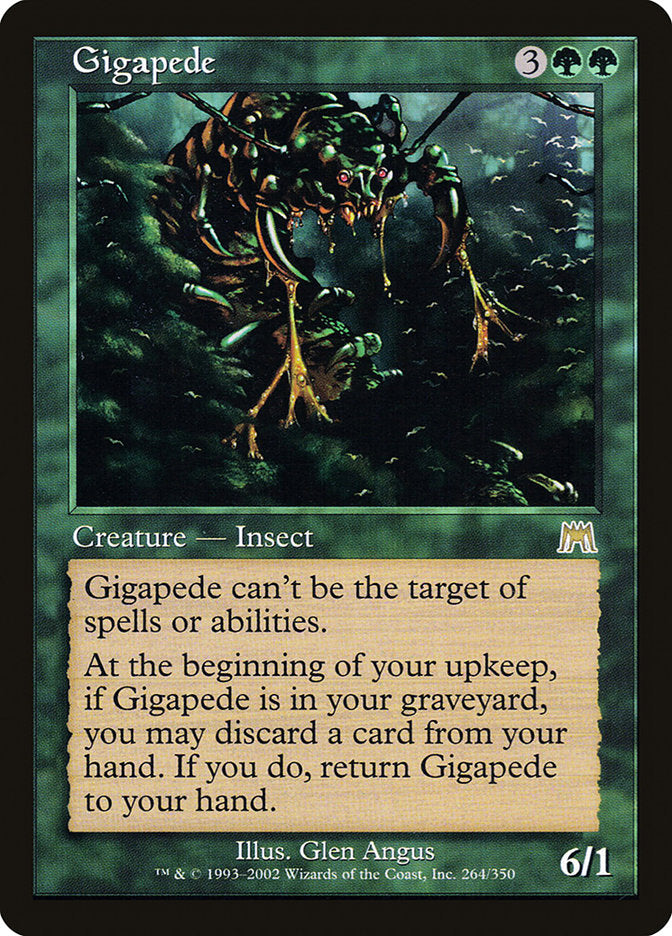 Gigapede [Onslaught] MTG Single Magic: The Gathering    | Red Claw Gaming