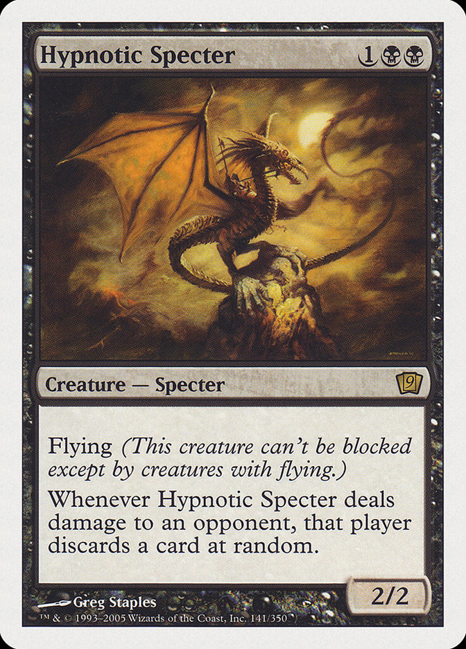 Hypnotic Specter [Ninth Edition] MTG Single Magic: The Gathering    | Red Claw Gaming