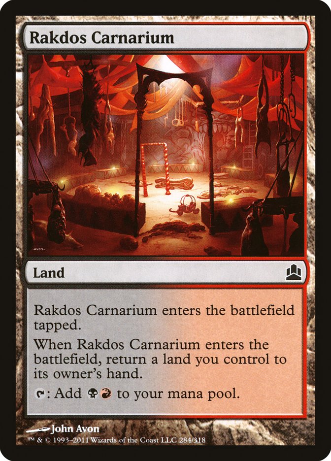 Rakdos Carnarium [Commander 2011] MTG Single Magic: The Gathering    | Red Claw Gaming