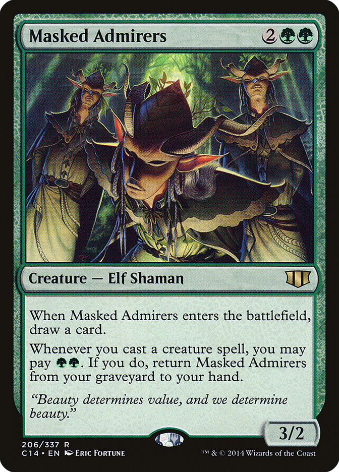 Masked Admirers [Commander 2014] MTG Single Magic: The Gathering    | Red Claw Gaming