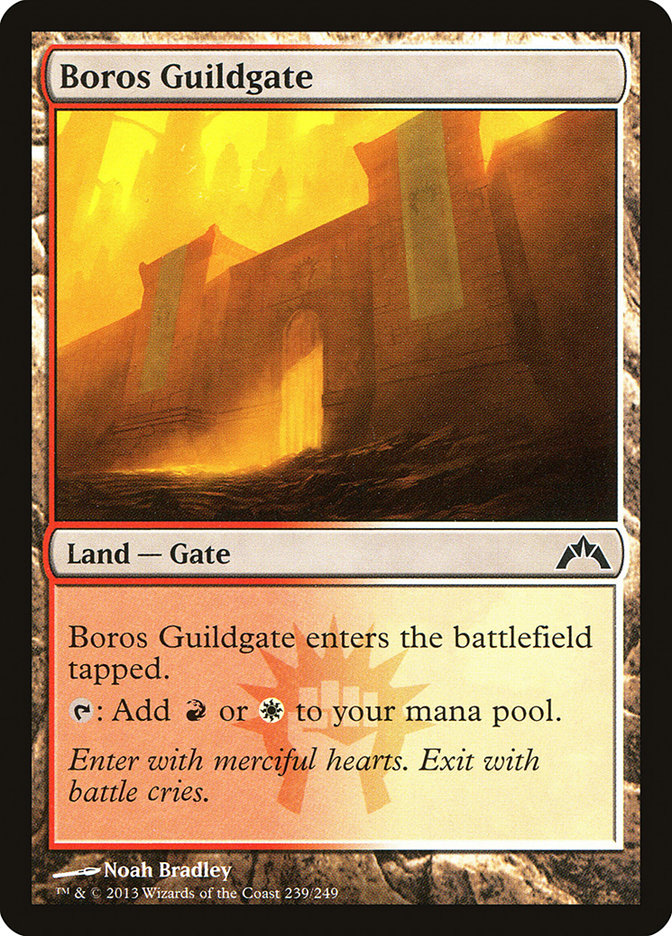 Boros Guildgate [Gatecrash] MTG Single Magic: The Gathering    | Red Claw Gaming