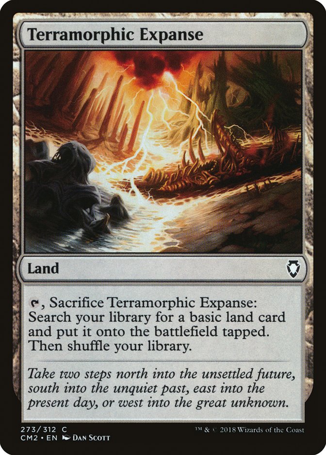 Terramorphic Expanse [Commander Anthology Volume II] MTG Single Magic: The Gathering    | Red Claw Gaming