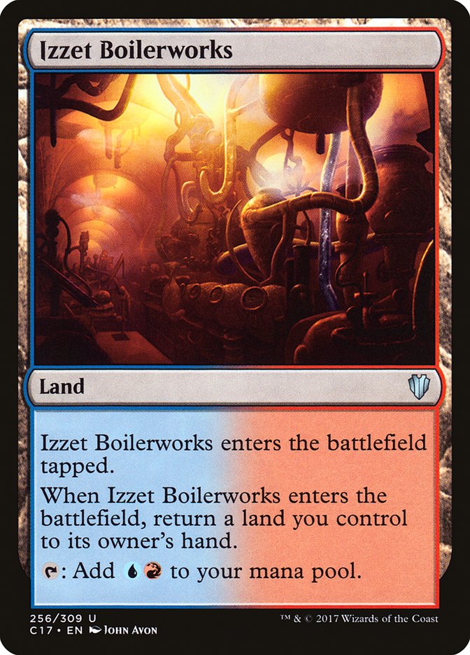 Izzet Boilerworks [Commander 2017] MTG Single Magic: The Gathering    | Red Claw Gaming