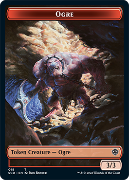 Ogre // Zombie Double-Sided Token [Starter Commander Decks] MTG Single Magic: The Gathering    | Red Claw Gaming
