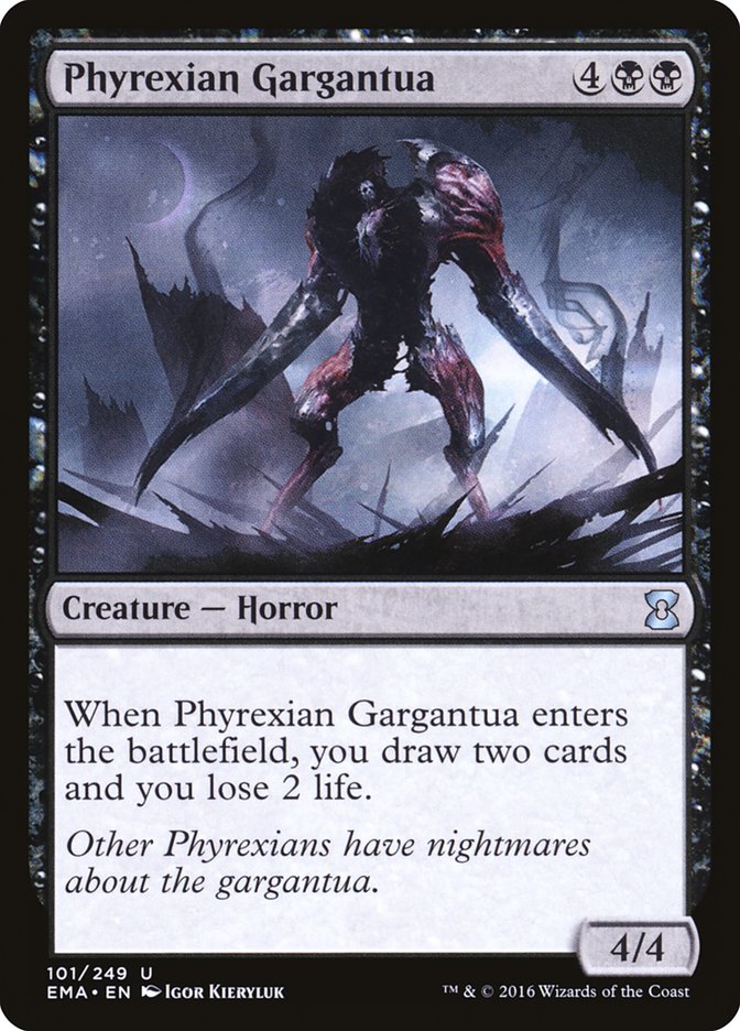 Phyrexian Gargantua [Eternal Masters] MTG Single Magic: The Gathering    | Red Claw Gaming