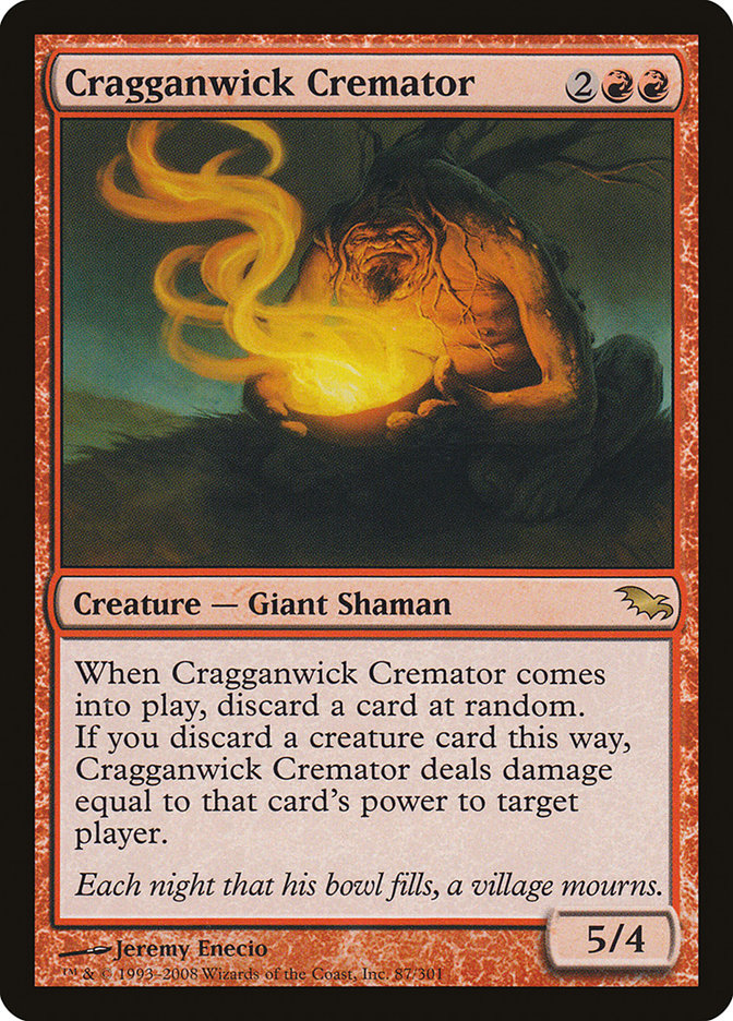 Cragganwick Cremator [Shadowmoor] MTG Single Magic: The Gathering    | Red Claw Gaming