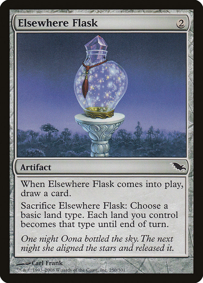 Elsewhere Flask [Shadowmoor] MTG Single Magic: The Gathering    | Red Claw Gaming