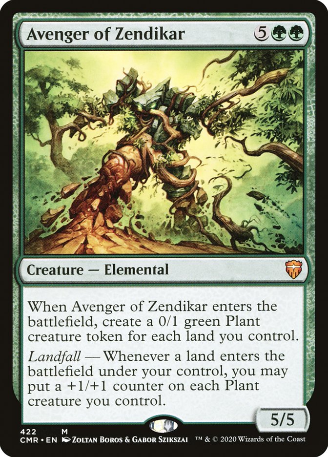 Avenger of Zendikar [Commander Legends] MTG Single Magic: The Gathering    | Red Claw Gaming