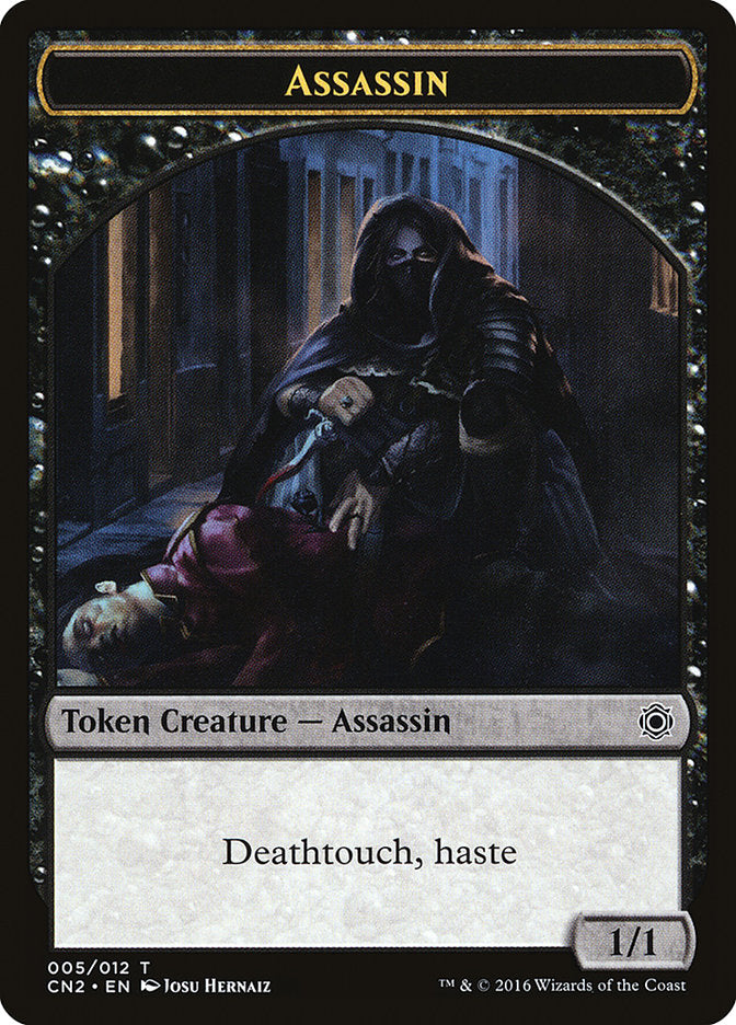 Assassin Token [Conspiracy: Take the Crown Tokens] MTG Single Magic: The Gathering    | Red Claw Gaming