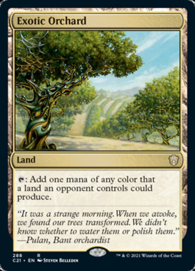 Exotic Orchard [Commander 2021] MTG Single Magic: The Gathering    | Red Claw Gaming