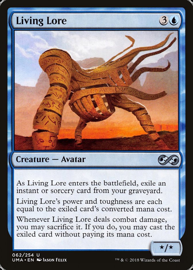 Living Lore [Ultimate Masters] MTG Single Magic: The Gathering    | Red Claw Gaming
