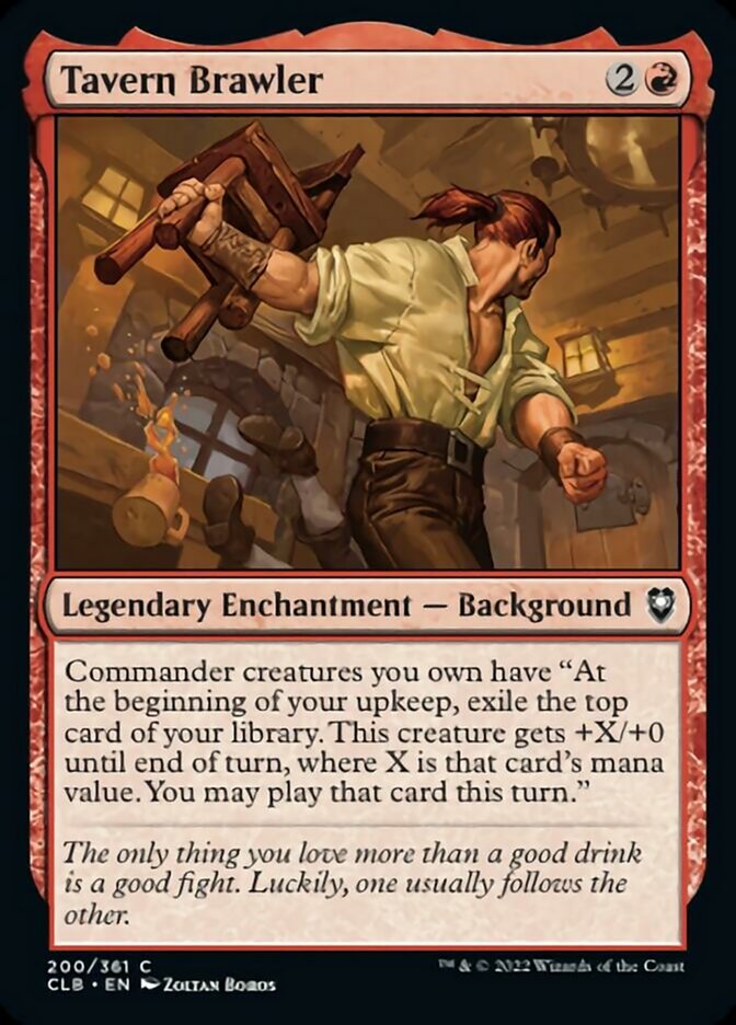 Tavern Brawler [Commander Legends: Battle for Baldur's Gate] MTG Single Magic: The Gathering    | Red Claw Gaming