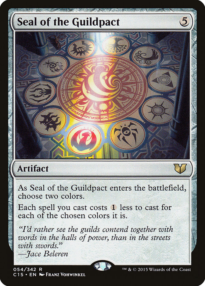Seal of the Guildpact [Commander 2015] MTG Single Magic: The Gathering    | Red Claw Gaming