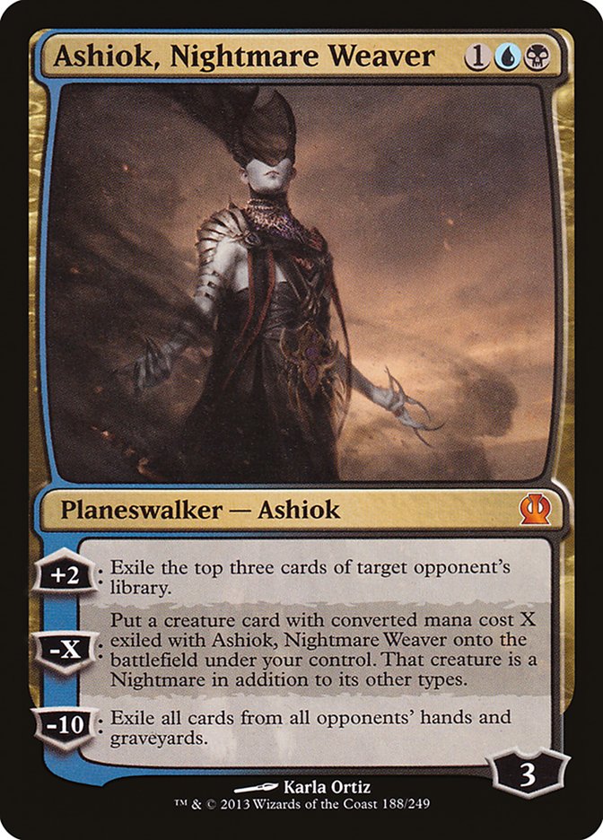Ashiok, Nightmare Weaver [Theros] MTG Single Magic: The Gathering    | Red Claw Gaming