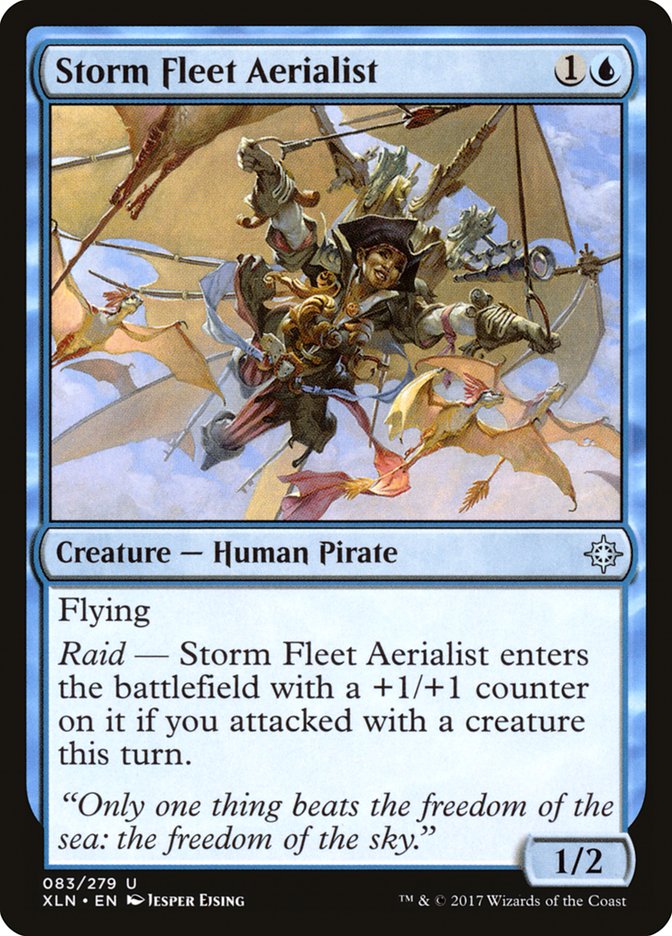 Storm Fleet Aerialist [Ixalan] MTG Single Magic: The Gathering    | Red Claw Gaming