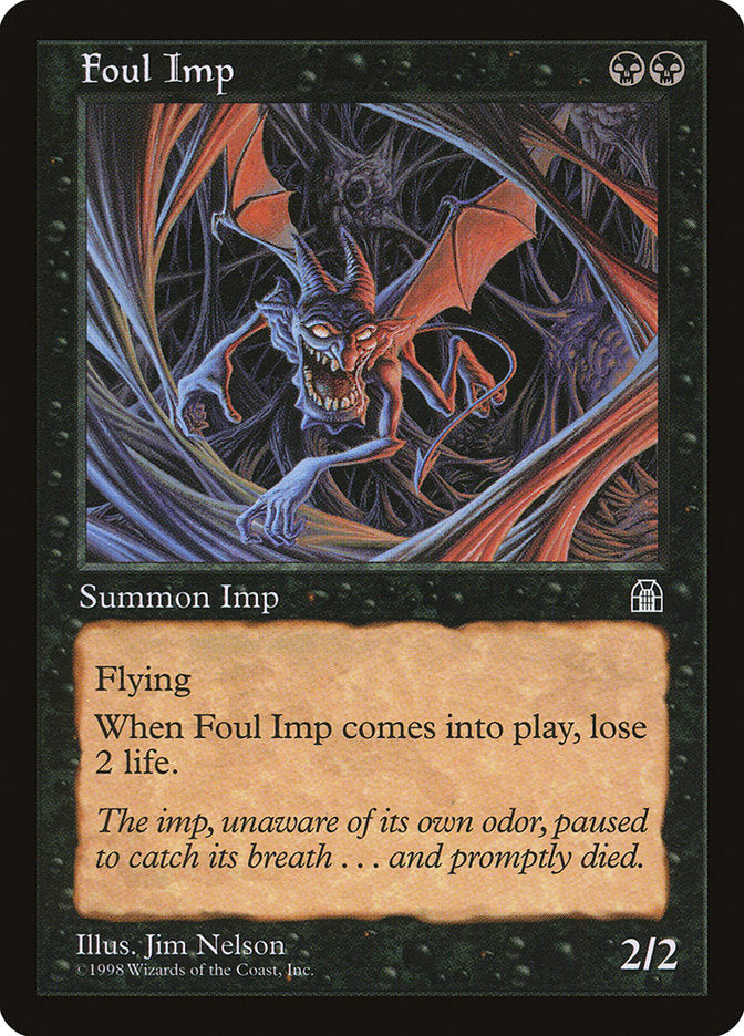 Foul Imp [Stronghold] MTG Single Magic: The Gathering    | Red Claw Gaming