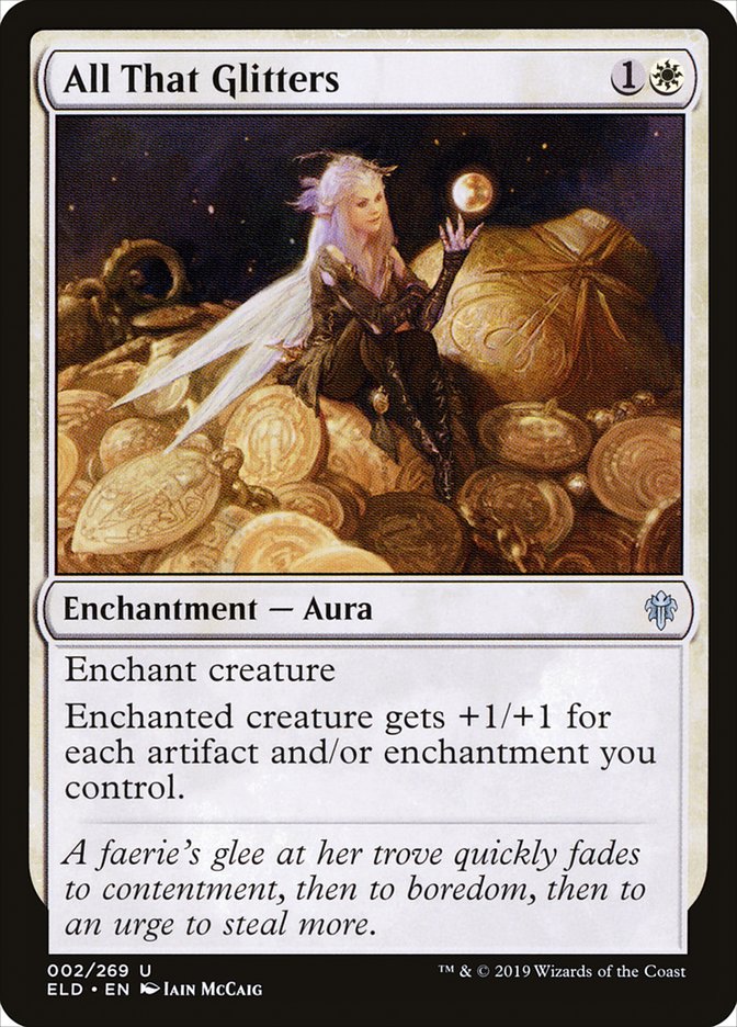 All That Glitters [Throne of Eldraine] MTG Single Magic: The Gathering    | Red Claw Gaming