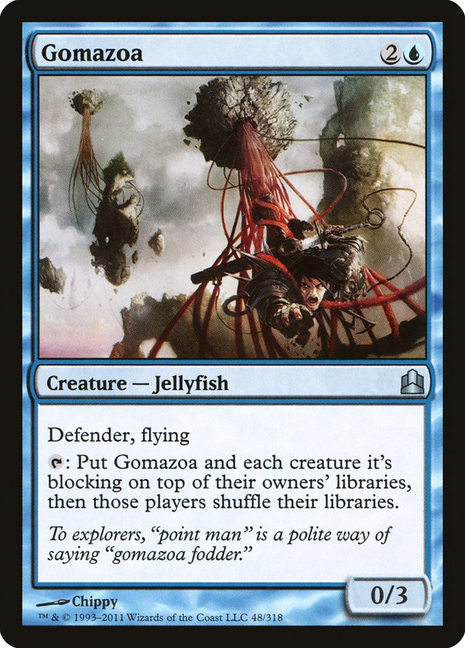 Gomazoa [Commander 2011] MTG Single Magic: The Gathering    | Red Claw Gaming