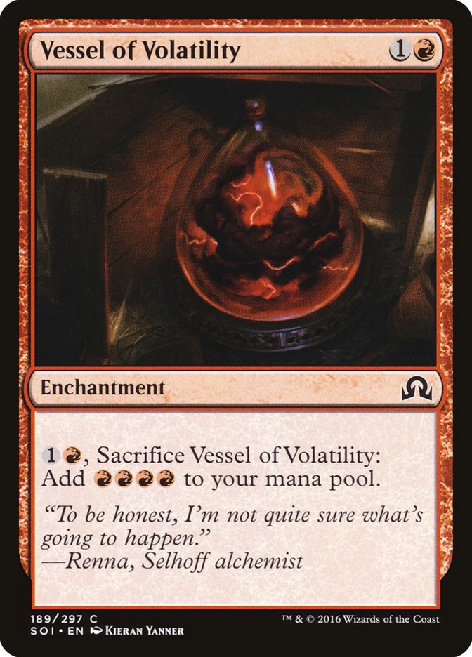 Vessel of Volatility [Shadows over Innistrad] MTG Single Magic: The Gathering    | Red Claw Gaming
