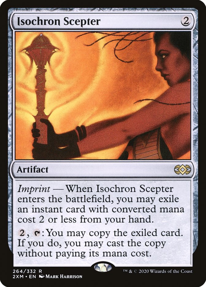 Isochron Scepter [Double Masters] MTG Single Magic: The Gathering    | Red Claw Gaming