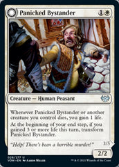 Panicked Bystander // Cackling Culprit [Innistrad: Crimson Vow] MTG Single Magic: The Gathering    | Red Claw Gaming