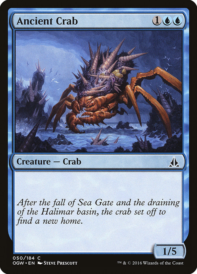 Ancient Crab [Oath of the Gatewatch] MTG Single Magic: The Gathering    | Red Claw Gaming