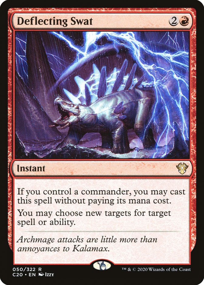 Deflecting Swat [Commander 2020] MTG Single Magic: The Gathering    | Red Claw Gaming