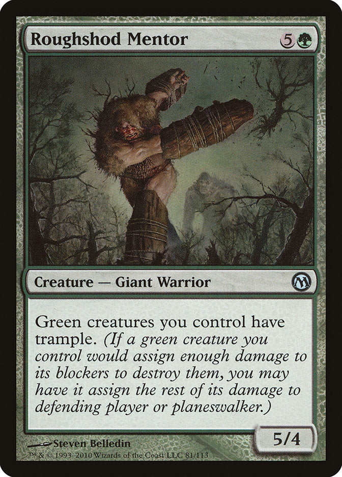 Roughshod Mentor [Duels of the Planeswalkers] MTG Single Magic: The Gathering    | Red Claw Gaming