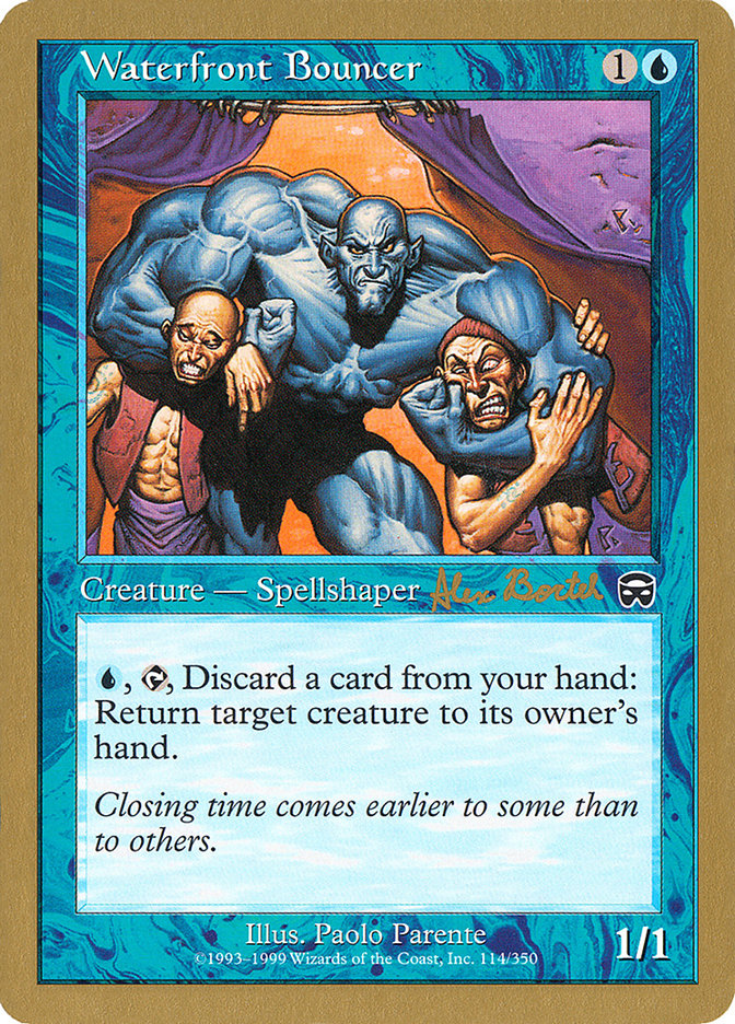 Waterfront Bouncer (Alex Borteh) [World Championship Decks 2001] MTG Single Magic: The Gathering    | Red Claw Gaming