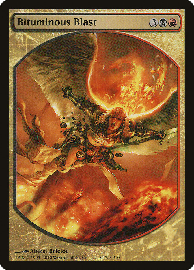 Bituminous Blast [Magic Player Rewards 2010] MTG Single Magic: The Gathering    | Red Claw Gaming
