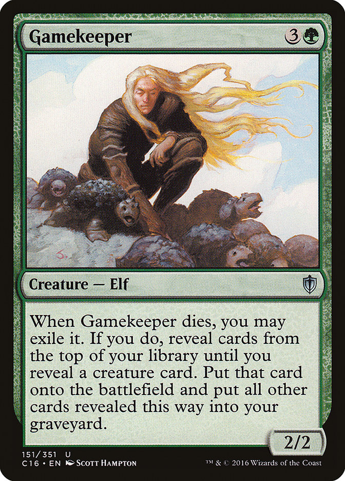Gamekeeper [Commander 2016] MTG Single Magic: The Gathering    | Red Claw Gaming