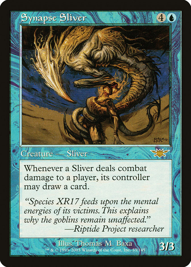 Synapse Sliver [Legions] MTG Single Magic: The Gathering    | Red Claw Gaming