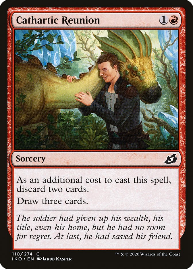 Cathartic Reunion [Ikoria: Lair of Behemoths] MTG Single Magic: The Gathering    | Red Claw Gaming