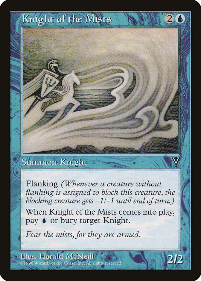 Knight of the Mists [Visions] MTG Single Magic: The Gathering    | Red Claw Gaming
