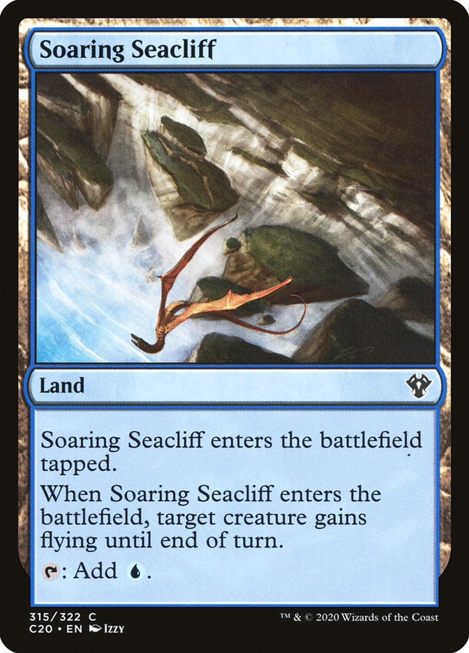Soaring Seacliff [Commander 2020] MTG Single Magic: The Gathering    | Red Claw Gaming
