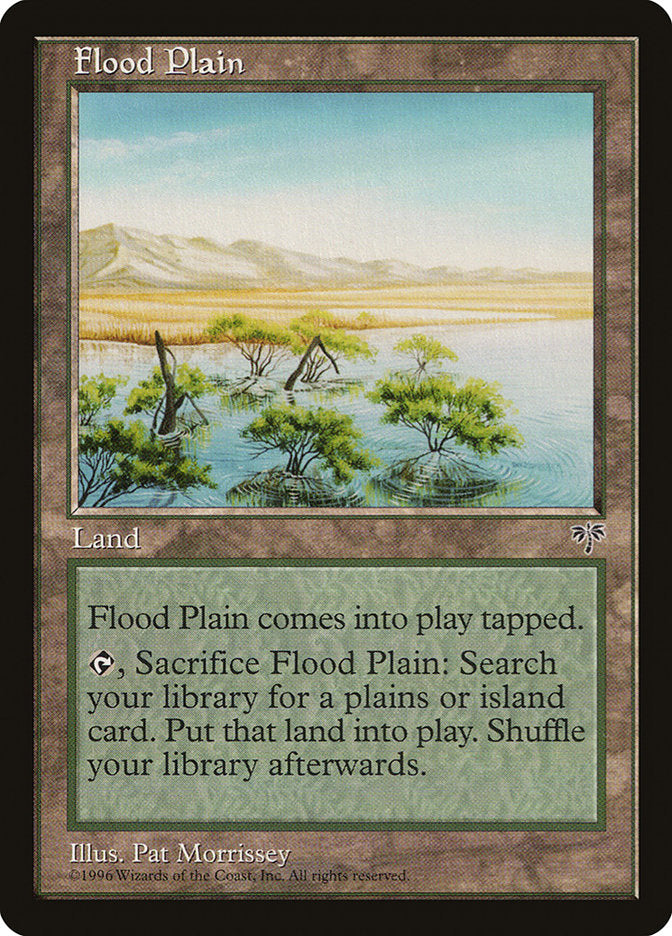 Flood Plain [Mirage] MTG Single Magic: The Gathering    | Red Claw Gaming