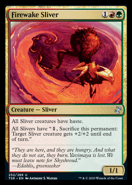 Firewake Sliver [Time Spiral Remastered] MTG Single Magic: The Gathering    | Red Claw Gaming