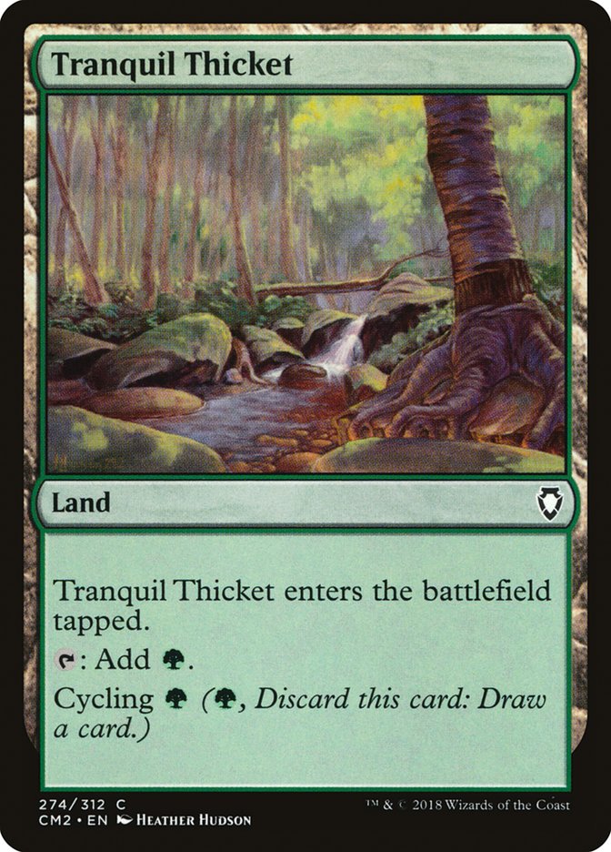 Tranquil Thicket [Commander Anthology Volume II] MTG Single Magic: The Gathering    | Red Claw Gaming