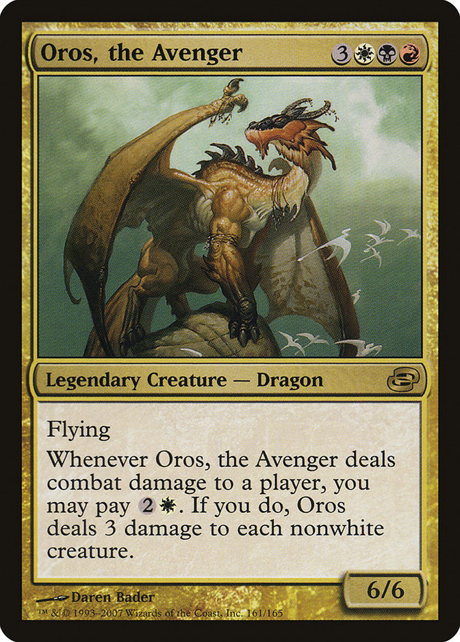 Oros, the Avenger [Planar Chaos] MTG Single Magic: The Gathering    | Red Claw Gaming
