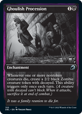 Ghoulish Procession [Innistrad: Double Feature] MTG Single Magic: The Gathering    | Red Claw Gaming