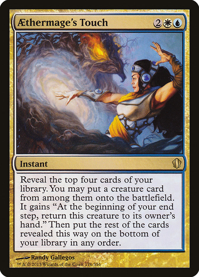 Aethermage's Touch [Commander 2013] MTG Single Magic: The Gathering    | Red Claw Gaming