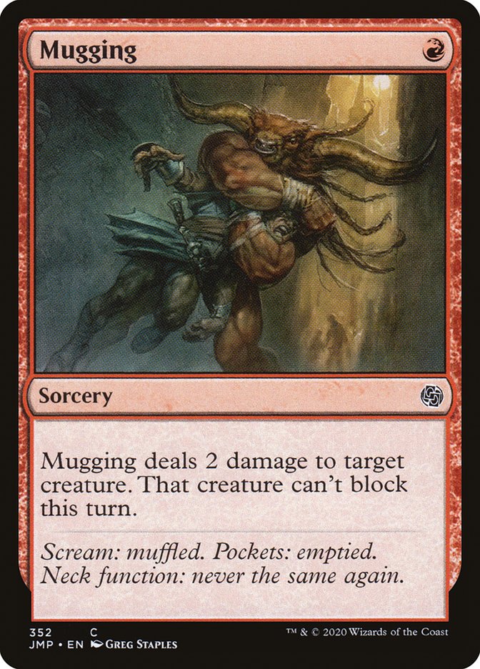 Mugging [Jumpstart] MTG Single Magic: The Gathering    | Red Claw Gaming