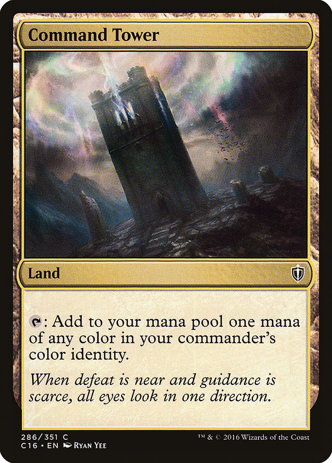 Command Tower [Commander 2016] MTG Single Magic: The Gathering    | Red Claw Gaming
